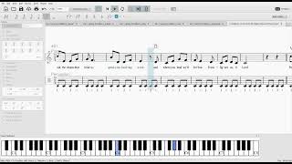 MuseScore 3 Transfigure Us O Lord with Digital Oboe and Piano Keys 2023 02 28 20 21 56 [upl. by Chere]