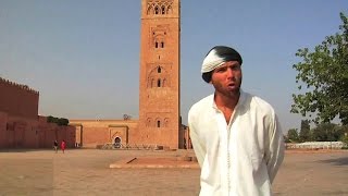 Koutoubia Mosque Marrakech Morocco Davidsbeenherecom [upl. by Lizette]