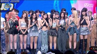 240822 FROMIS9 “SUPERSONIC” 2ND WIN  MCOUNTDOWN TODAYS WINNER [upl. by Jarietta]