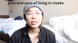 pros and cons of living in niseko  japan working holiday [upl. by Jabe909]