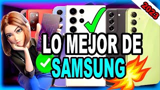 🤔¿QUÉ SAMSUNG COMPRAR LOS 12 MEJORES CELULARES DE SAMSUNG 2023🚀💥📱 [upl. by Zurek]