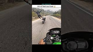 automobile lookat this 🤯 r15 v3 crash shorts trending ktm viral motovlog ytshorts bike z900 [upl. by Girhiny215]