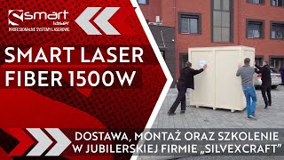 Dostawa montaż oraz szkolenie w Jubilerskiej Firmie „SILVEXCRAFT”  Fiber 1500W  cięcie Ag i Au [upl. by Paluas504]