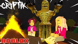 WHO IS THE MONSTER IN DISGUISE Roblox Cryptik [upl. by Atorod499]