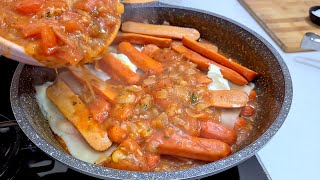 A carne esta muito cara Então faça essa receita econômica salsicha a parmegiana na frigideira [upl. by Phillipe]