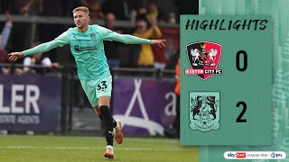 HIGHLIGHTS Exeter City 0 Northampton Town 2 [upl. by Ariday778]