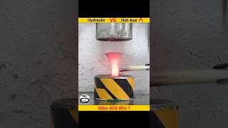 Hydraulic Press Vs Hot Axe And Normal Axe shorts uniqeexperiment [upl. by Ariaec724]