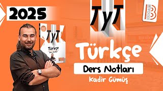 4 TYT Türkçe  Sözcükte Yapı 1 Kök Bilgisi  Kadir GÜMÜŞ  2025 [upl. by Inanuah]