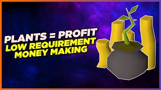 Plants  PROFIT P2P LOW REQUIREMENT MONEY MAKING  OldSchool Runescape [upl. by Myrle820]