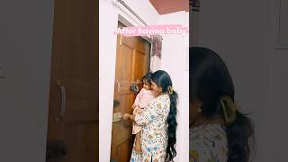 Before and After having baby 🫣 ytshortsindia trending viralvideo couplecomedy [upl. by Idnahk620]