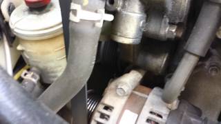 2004 Honda Accord Weird Clicking Sound Near Belt Drivetrain Lose Belt Tensioner [upl. by Aihsened]