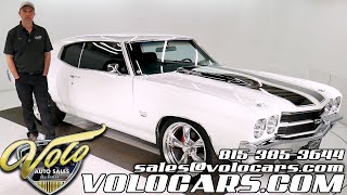 1970 Chevrolet Chevelle SS for sale at Volo Auto Museum V18907 [upl. by Enelec]