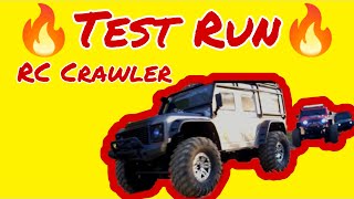 Test Run RC Crawler  HB ZP1001  HB ZP1002  WLTOYS 104311 RTR  Rock Crawler [upl. by Frum]