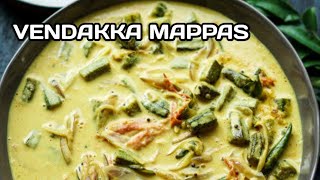 Vendakka Mappas  Kerala Style Ladys Finger Curry  Vendakka Curry with Coconut Milk  139 [upl. by Elayne]