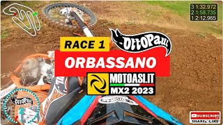 MX Orbassano Racing  Motoasi MX2 Sport  Gara 1  01 novembre 2023 in 4K [upl. by Mima]