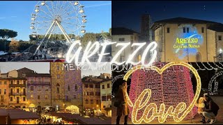 AREZZO  mercatini di Natale 2024 💫🎄 [upl. by Deach]