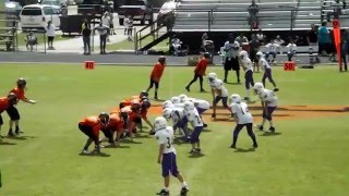 SCYFA Schulenburg Shorthorn Varsity Vs Weimar Wildcats [upl. by Lletnahc706]