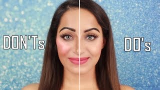 How to apply ContourBlushHighlight correctly हिन्दीMakeup Dos and Donts  Deepti ghai sharma [upl. by Eiramnwad573]