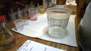 How To Make BioDiesel 3 Making Methoxide [upl. by Pember]