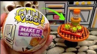 MINIVERSE Make it Mini Food Halloween Caramel Candy Apples 🎃🍎🍭 miniverse toyunboxing halloween [upl. by Chaker]