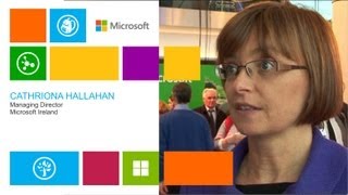 Cathriona Hallahan  Managing Director  Microsoft Ireland [upl. by Rebliw]