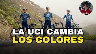 LA NUEVA NORMA DE LA UCI QUE CAMBIARÁ LOS MAILLOTS DE LOS EQUIPOS EN 2025 [upl. by Kaile]