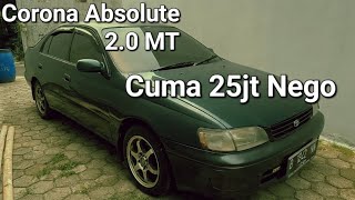 Corona Absolute 20 1996 MT 25juta Nego [upl. by Rena677]