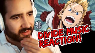 Shwabadi Reacts to Divide Music  Mirio Togata Song My Hero Academia [upl. by Lull458]