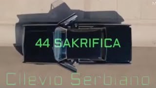 Cllevio Serbiano  44 Sakrifica  Official Video 4k [upl. by Pease]