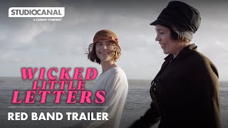 WICKED LITTLE LETTERS  Official Red Band Trailer  Starring Olivia Colman Jessie Buckley [upl. by Haduj]