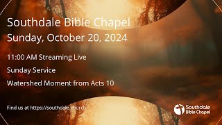 Sunday Service  October 27 2024  1100 AM  John 1518164  Hate  Forewarned Is Forearmed [upl. by Zahara660]