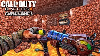 MINECRAFT NETHER ZOMBIES CHALLENGE MODE Call of Duty Custom Zombies [upl. by Devi]