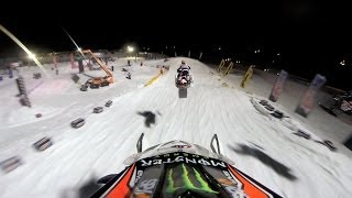 GoPro Kody Kamms 2nd Place Finish  2014 Amsoil Championship Snocross Salamanca New York [upl. by Torrey925]