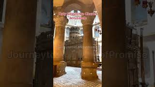 Ancient Golgotha or Calvary Holy Sepulchre Church Jerusalem… israel oldcityjerusalem travel [upl. by Hodgson]