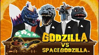 Godzilla vs SpaceGodzilla  Coffin Dance Meme Song Cover [upl. by Eiznyl689]