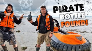 1780s PIRATE Mallet Bottle found Mudlarking via Hovercraft [upl. by Margi]