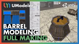 UModeler 20 Full Making Video  Barrel Modeling [upl. by Turk]