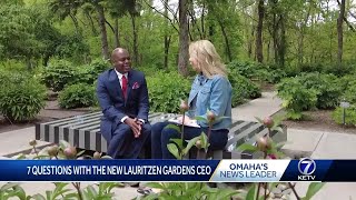 7 questions with Lauritzen Gardens new CEO [upl. by Amian]