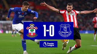 SOUTHAMPTON 10 EVERTON  Premier League highlights [upl. by Nahrut336]