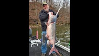 Spoonbill Snaggin 2024 Osage river Lake of the Ozarks [upl. by Sulakcin]