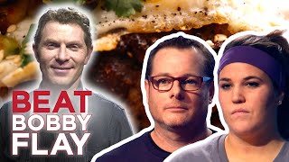 Beat Bobby Flay Meatloaf Challenge  Full Episode Recap  S1 E9  Food Network [upl. by Lynsey]