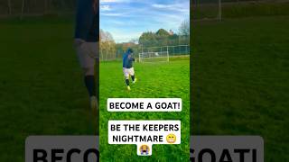 HOW TO BE a GOAT🤙 EASY TUTORIAL Goalkeepers HATE THESE football fun ronaldo soccer messi [upl. by Arabela]