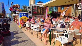 BENIDORM 🇪🇦 GERONA STREET British Pubs amp Bars November 2024 Costa Blanca Spain 4K [upl. by Angelle]