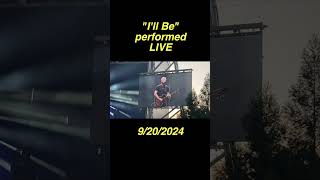 Ill Be by Edwin McCain live crowd singalong September 20 2024 youtubeshorts version [upl. by Ariay]