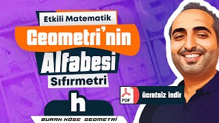 Geometrinin 29 Harfi I h Harfi I Ücretsiz PDF I İç Açıortay Dış Açıortay [upl. by Honey72]