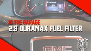 28 Duramax Fuel Filter Change  CanyonColorado [upl. by Annavaj]