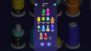 Nut Sort Gameplay  Level 200  Sorting Puzzle Challenge androidgaming gamingcommunity nutsort [upl. by Chader]