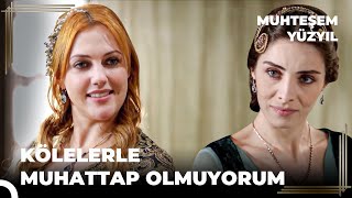 Hürrem vs Mahidevran 46  Hürrem Kölelikten Azat Edildi  Muhteşem Yüzyıl [upl. by Enomrej]