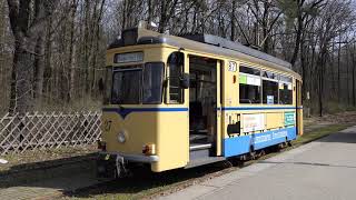 Straßenbahn Woltersdorf Linie 87 4K [upl. by Assile]