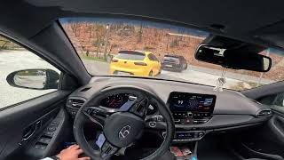 ASMR POV Chasing Hyundai i30N Cupra in another i30N [upl. by Nawuq100]